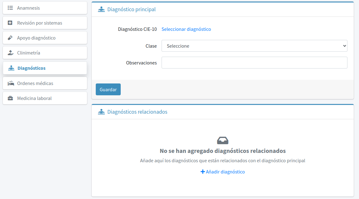 Diagnósticos